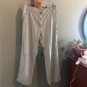 46.)  H&M Linen Blend Pant